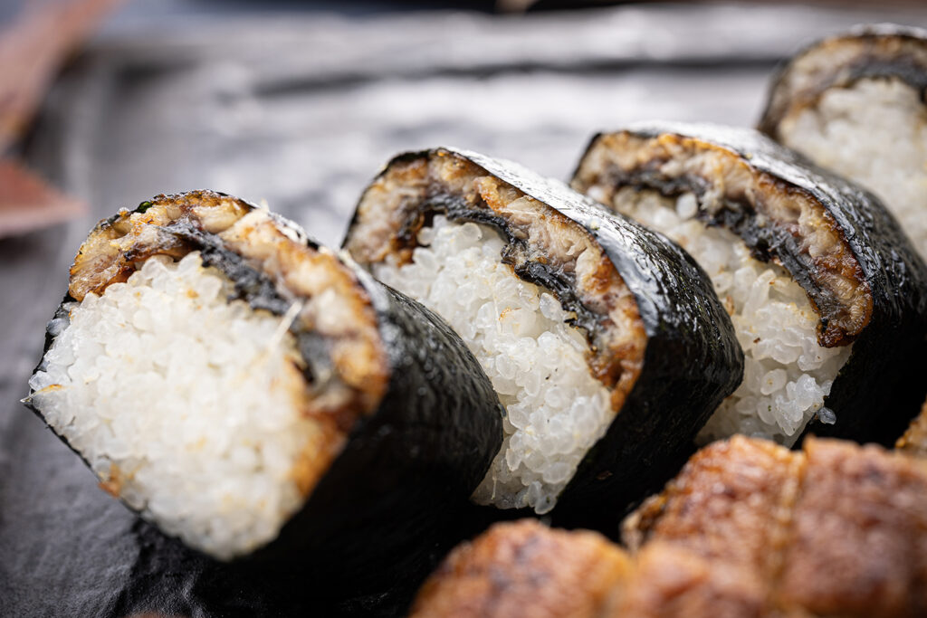 <"大阪産"天然国産 『美陵鰻(みささぎうなぎ)』>蒲焼き棒寿司(1本)03