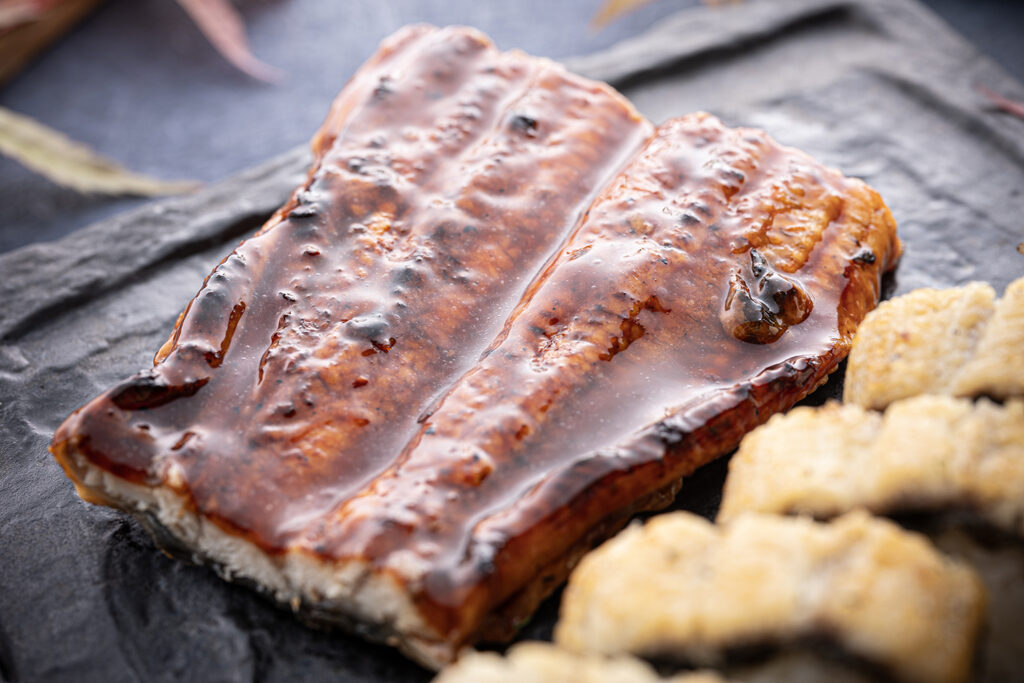 白焼き棒寿司(ハーフ)+蒲焼き(ハーフ)食べ比べセット<"大阪産"天然国産 『美陵鰻(みささぎうなぎ)』>03