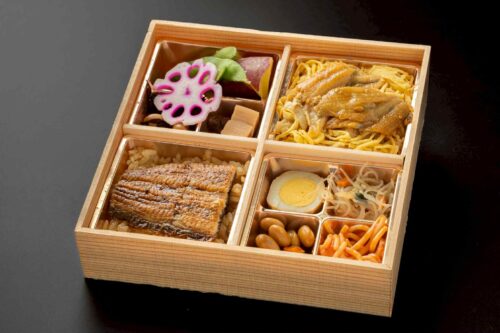 大阪藤井寺産美陵鰻(みささぎうなぎ)と穴子の食べ比べ御膳