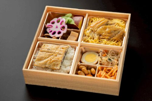 大阪藤井寺産美陵鰻(みささぎうなぎ)<白焼>と穴子の食べ比べ御膳
