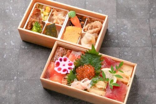 海鮮ちらし2段弁当